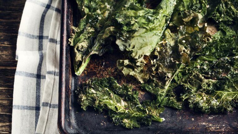 Baked Kale Chip