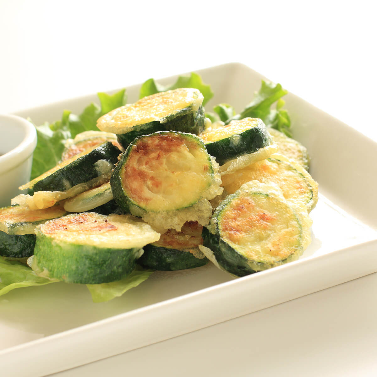 Tempura Zucchini Wozupi Tribal Gardens