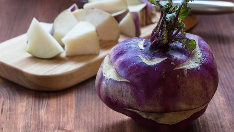 Braised Kohlrabi