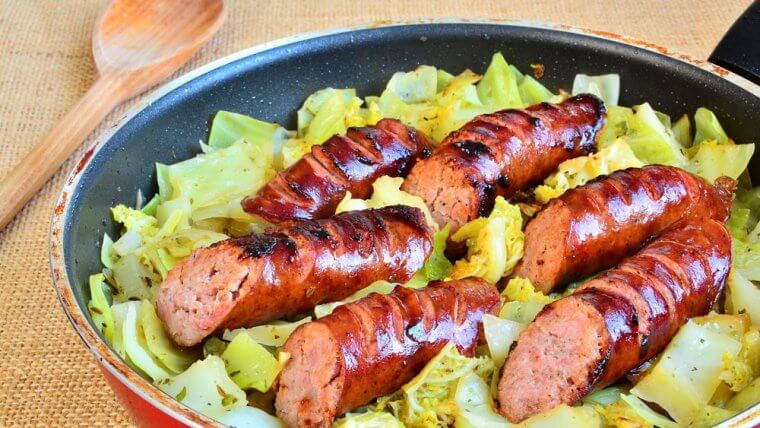 Cabbage and Kielbasa