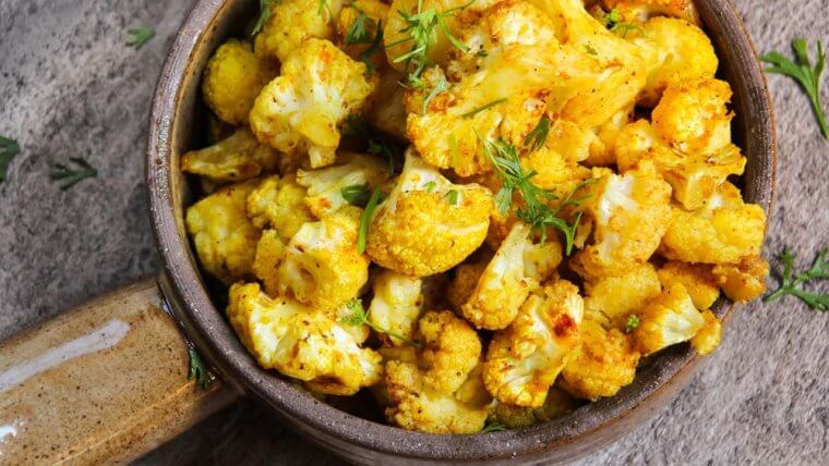 Curried Cauliflower