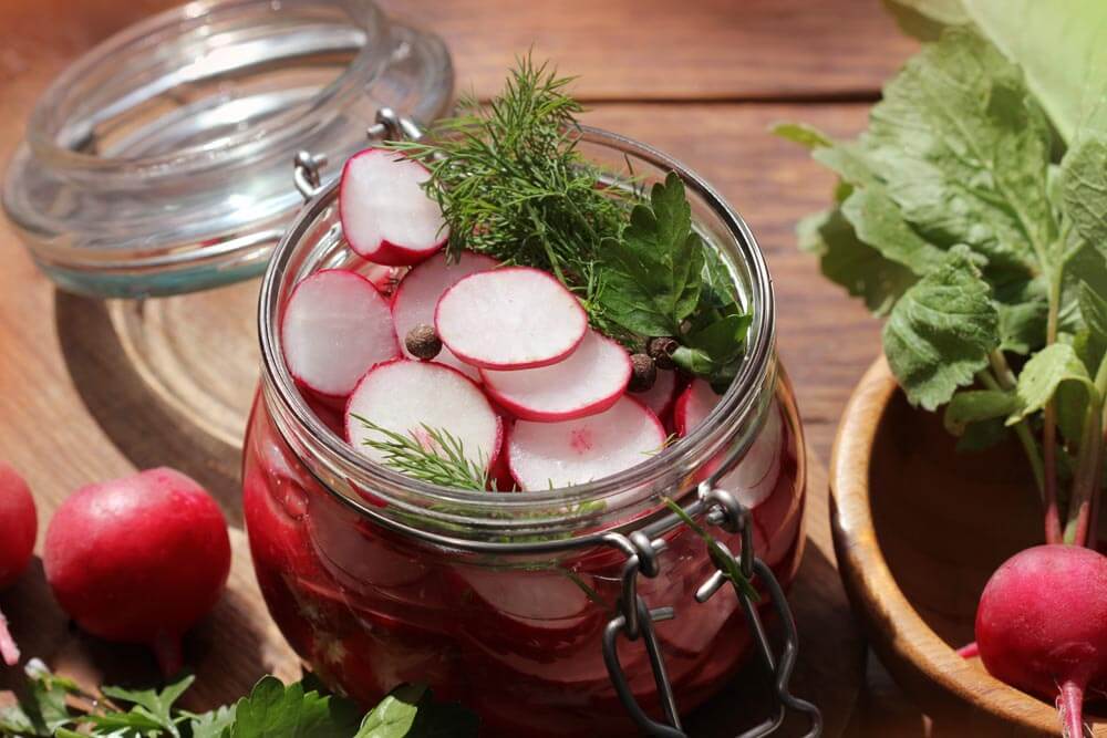 Overnight Chinese Radish Pickles