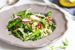 Quinoa Salad with Spring Radishes and Greens