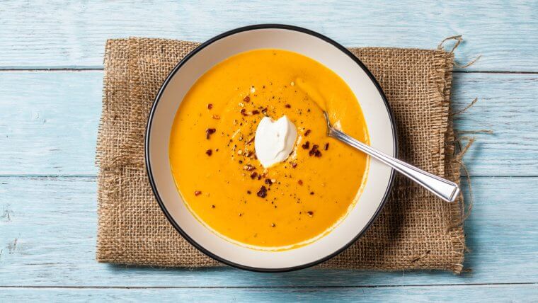 cream of squash soup