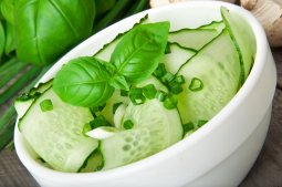 Cucumber Basil Salad