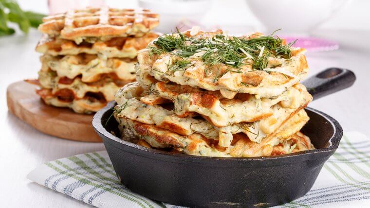 Fennel Waffles