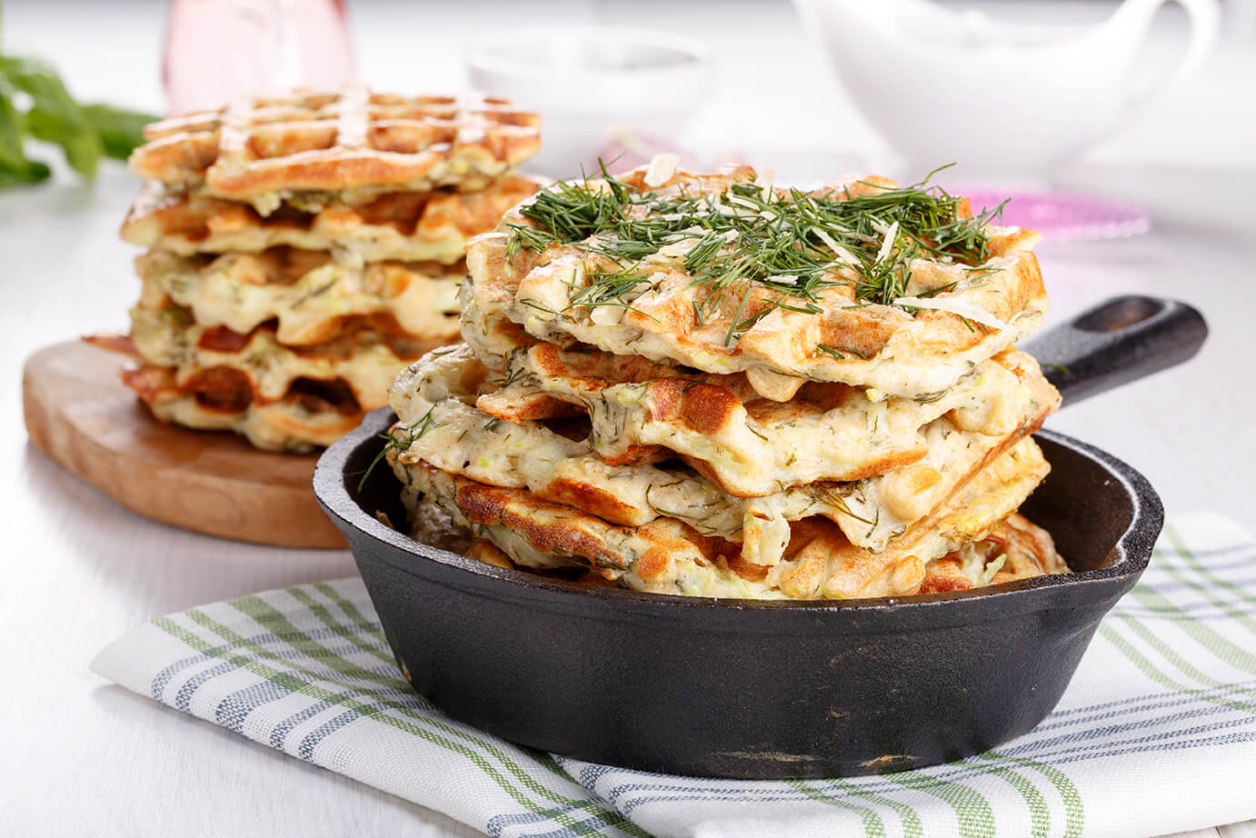 Fennel Waffles