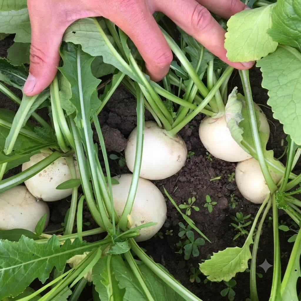 japanese salad turnips hakurei turnip